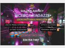 Golden agency azienda operante nel settoremoda e spettacolo ricercaragazza immagine contratto propostotempo determinato